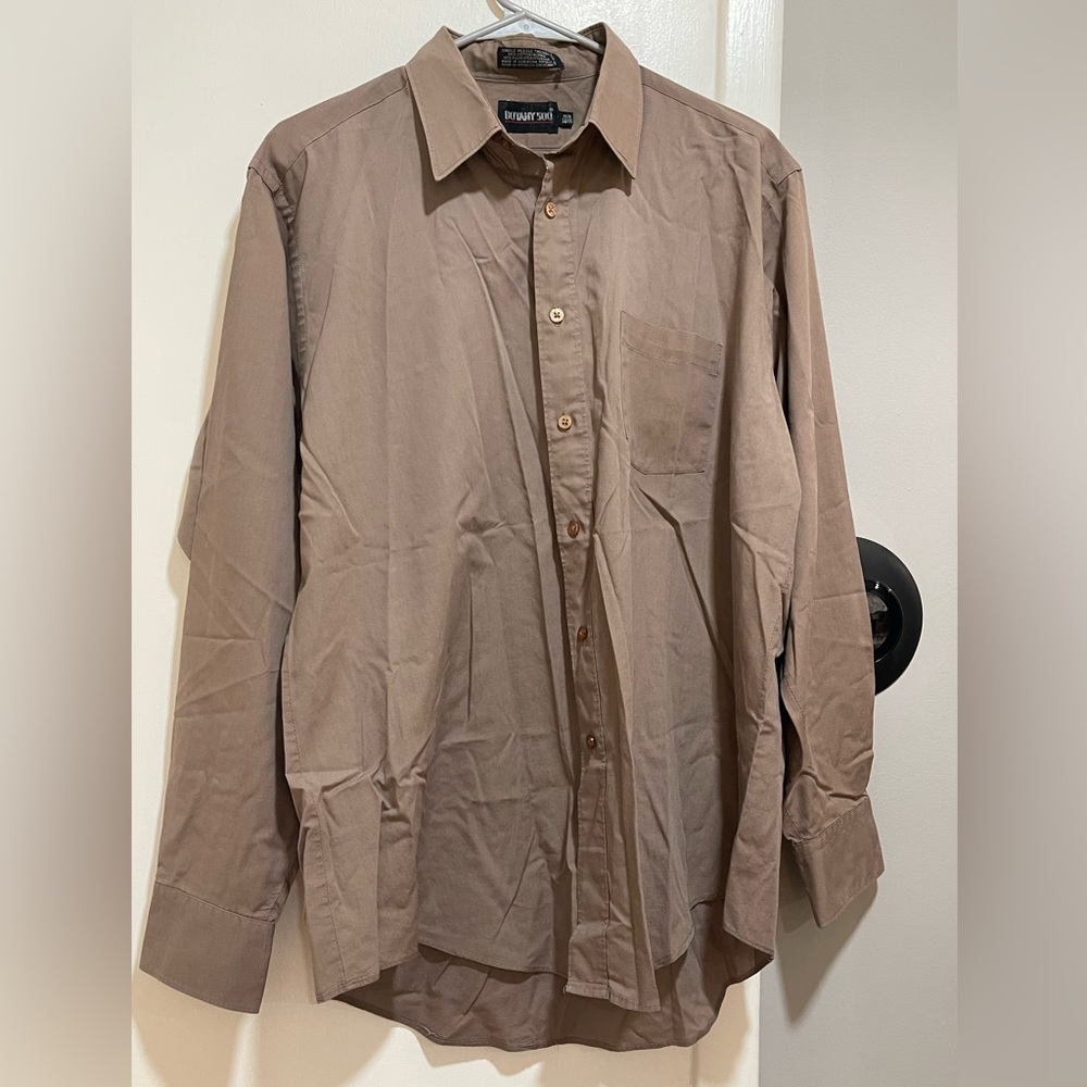 Botany 500 Brown Dre’s Shirt Size 16 1/2